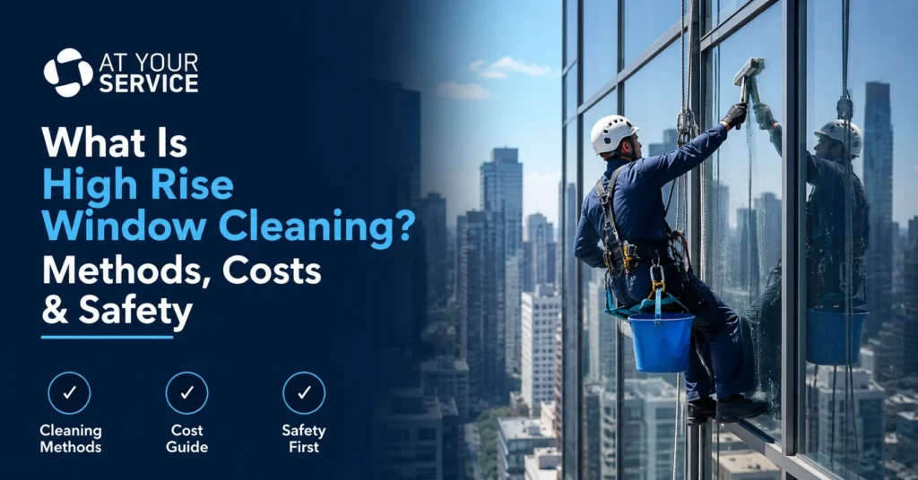 high rise window cleaning