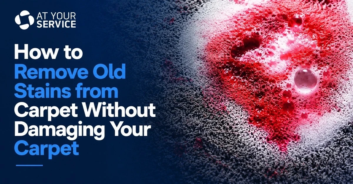 how to remove stains from carpet