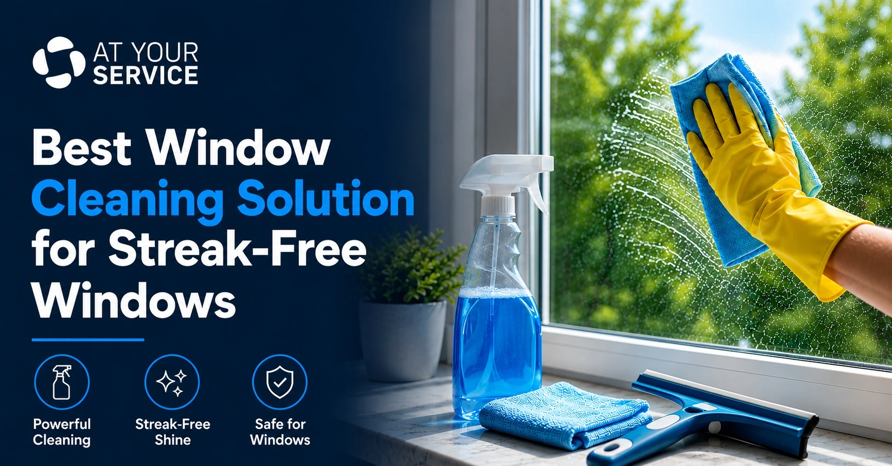 best window cleaning solution