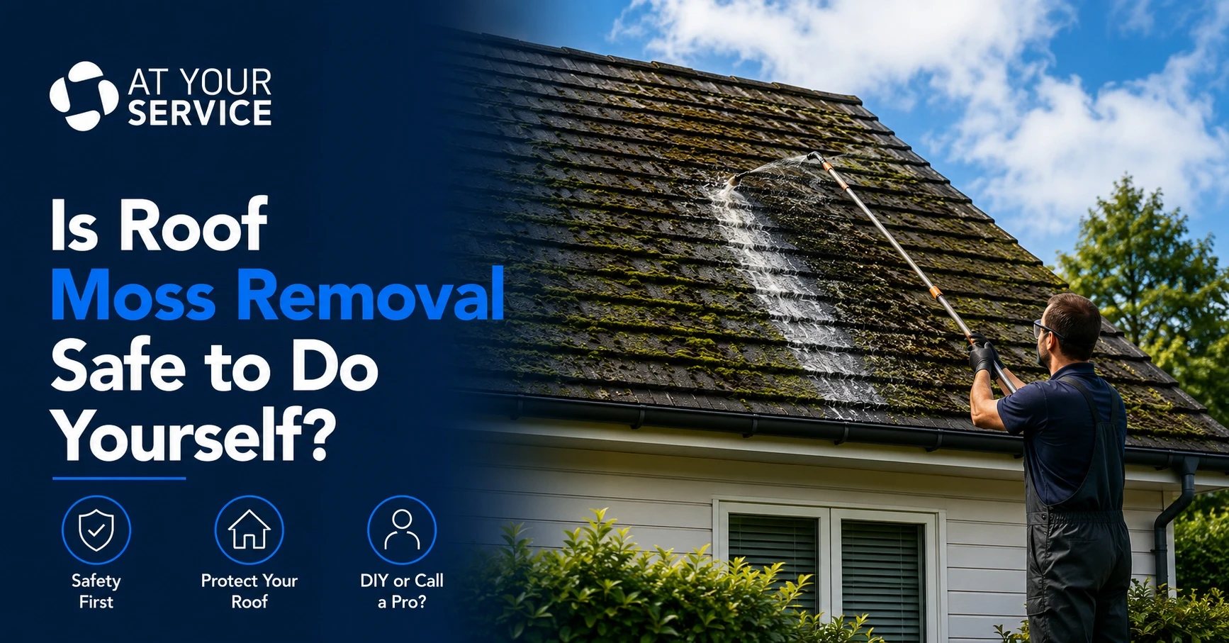 roof moss removal