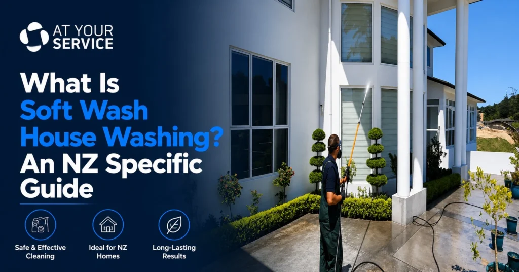 soft wash house washing
