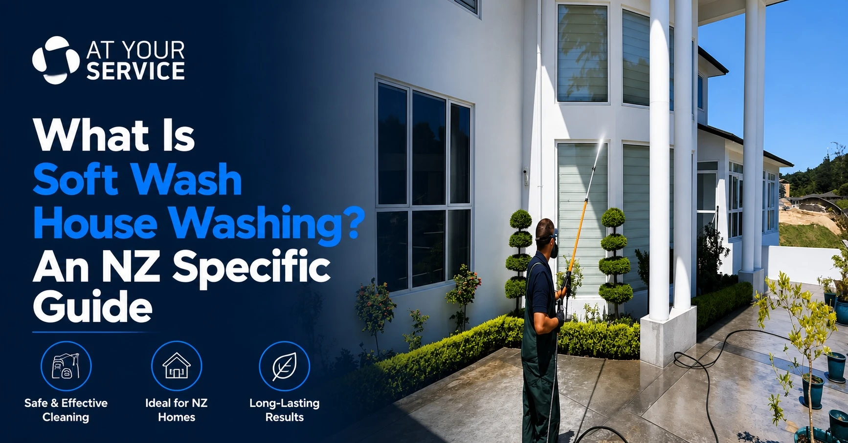 soft wash house washing